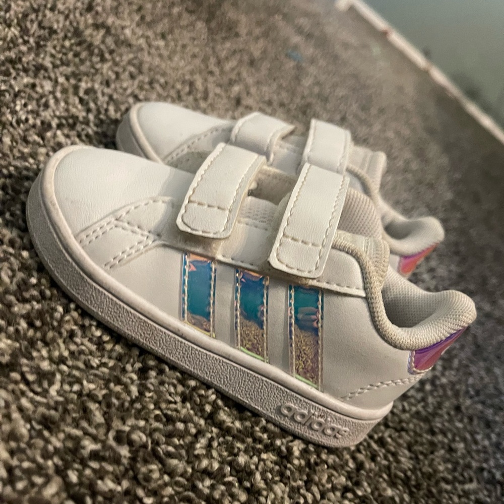 Baby size 5 adidas shoes